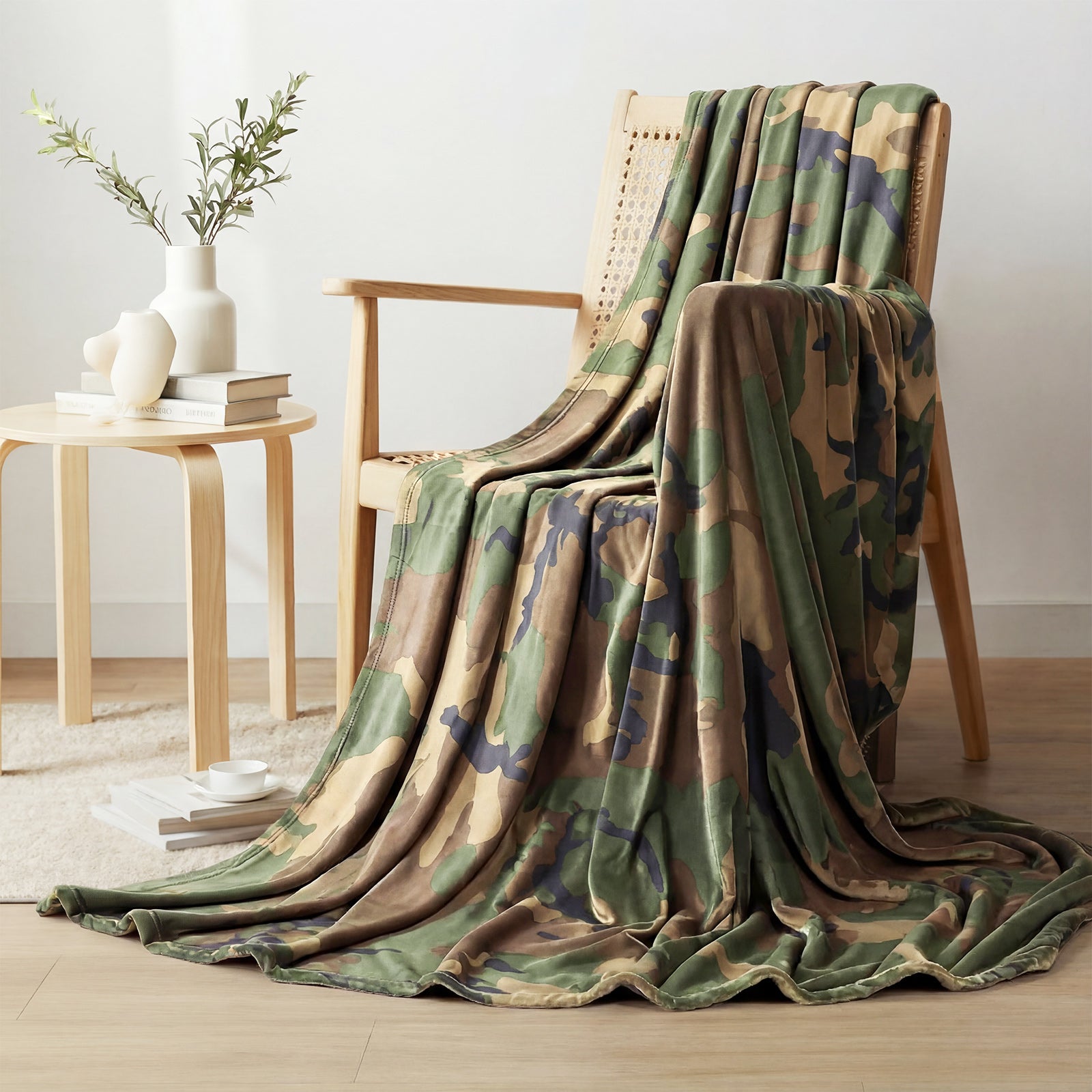 LOOGU – couverture camouflage Woobie imperméable, doublure de poncho pour le camping en plein air, la randonnée, la chasse, la survie, la randonnée, le pique-nique 