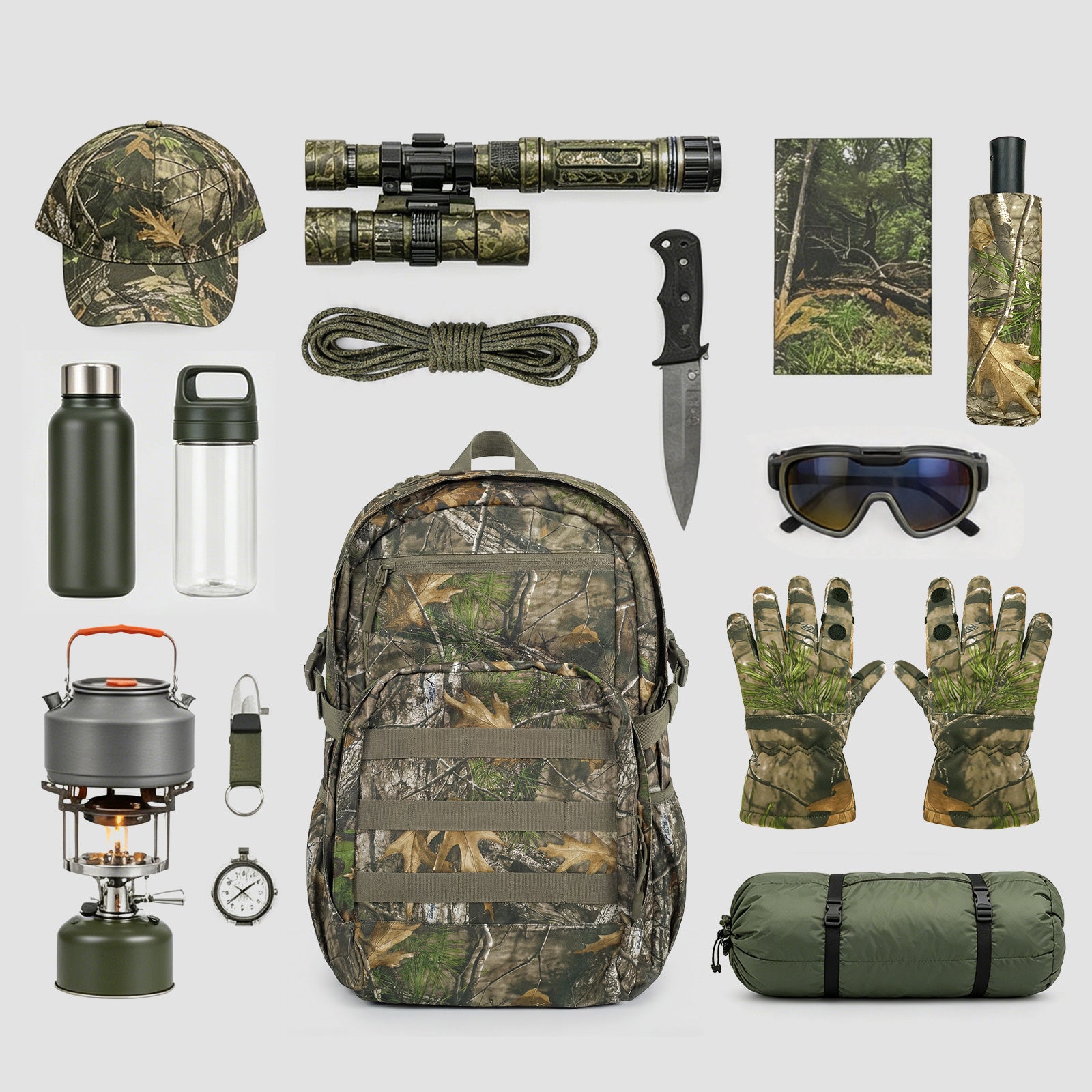 LOOGU Tactical Sling Bag Waterproof Military Shoulder Pack CB10