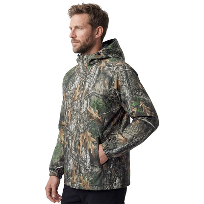 LOOGU Men’s Lightweight Waterproof Rain Shell Packable with Hood J10