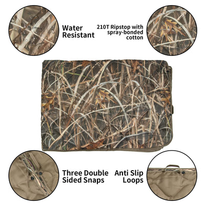 LOOGU – couverture camouflage Woobie imperméable, doublure de poncho pour le camping en plein air, la randonnée, la chasse, la survie, la randonnée, le pique-nique 