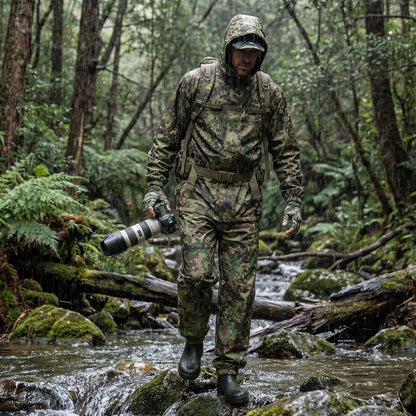 LOOGU camo rainsuit TPU SPRETTA Camo RS20