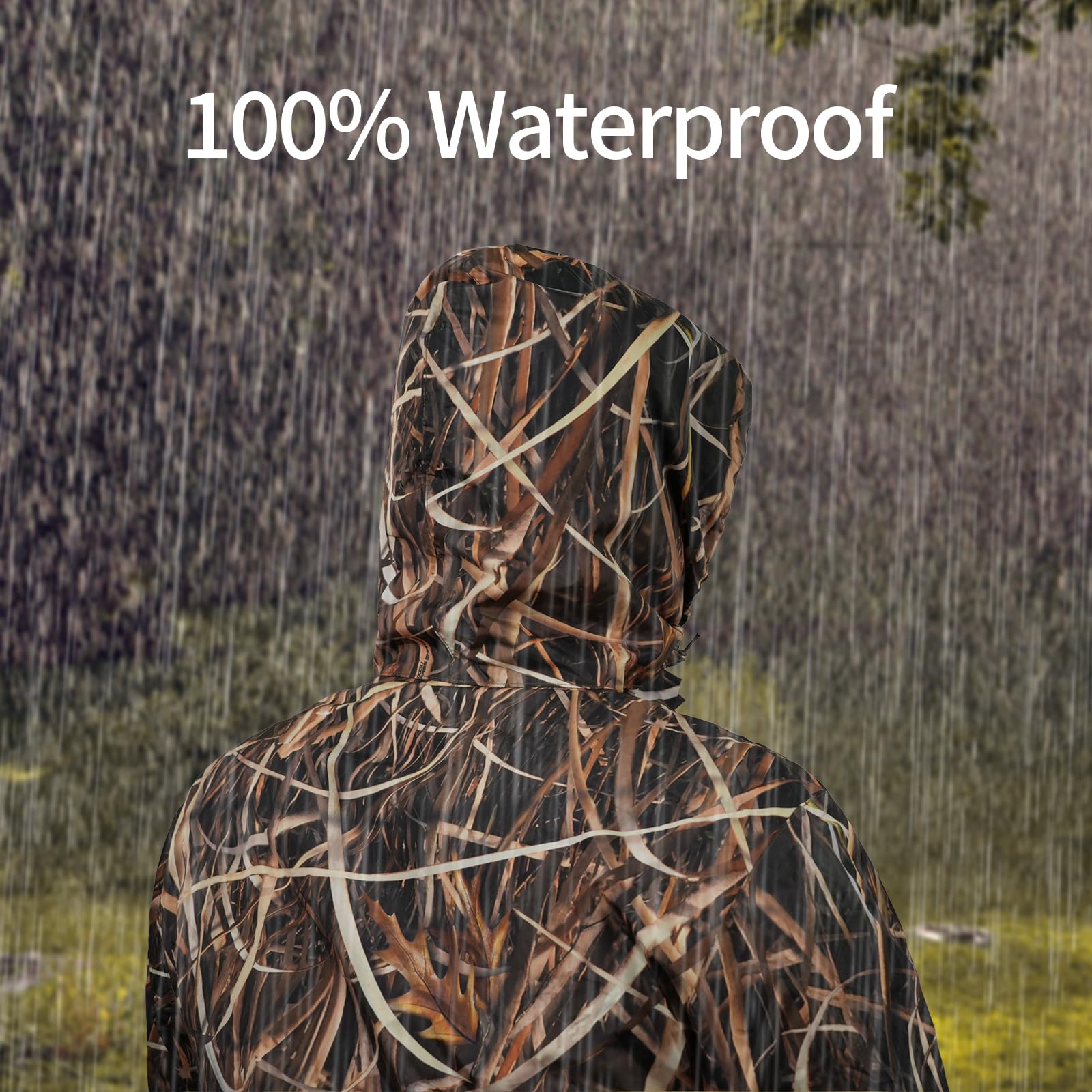 LOOGU camo rainsuit TPU RS20