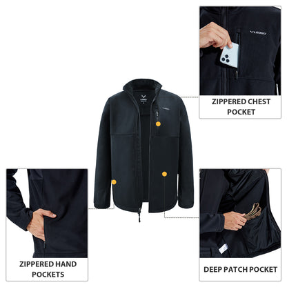 LOOGU Fleece Lining Casual Jacket M40