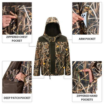 Fleece-Lined Softshell Jacket M50-1