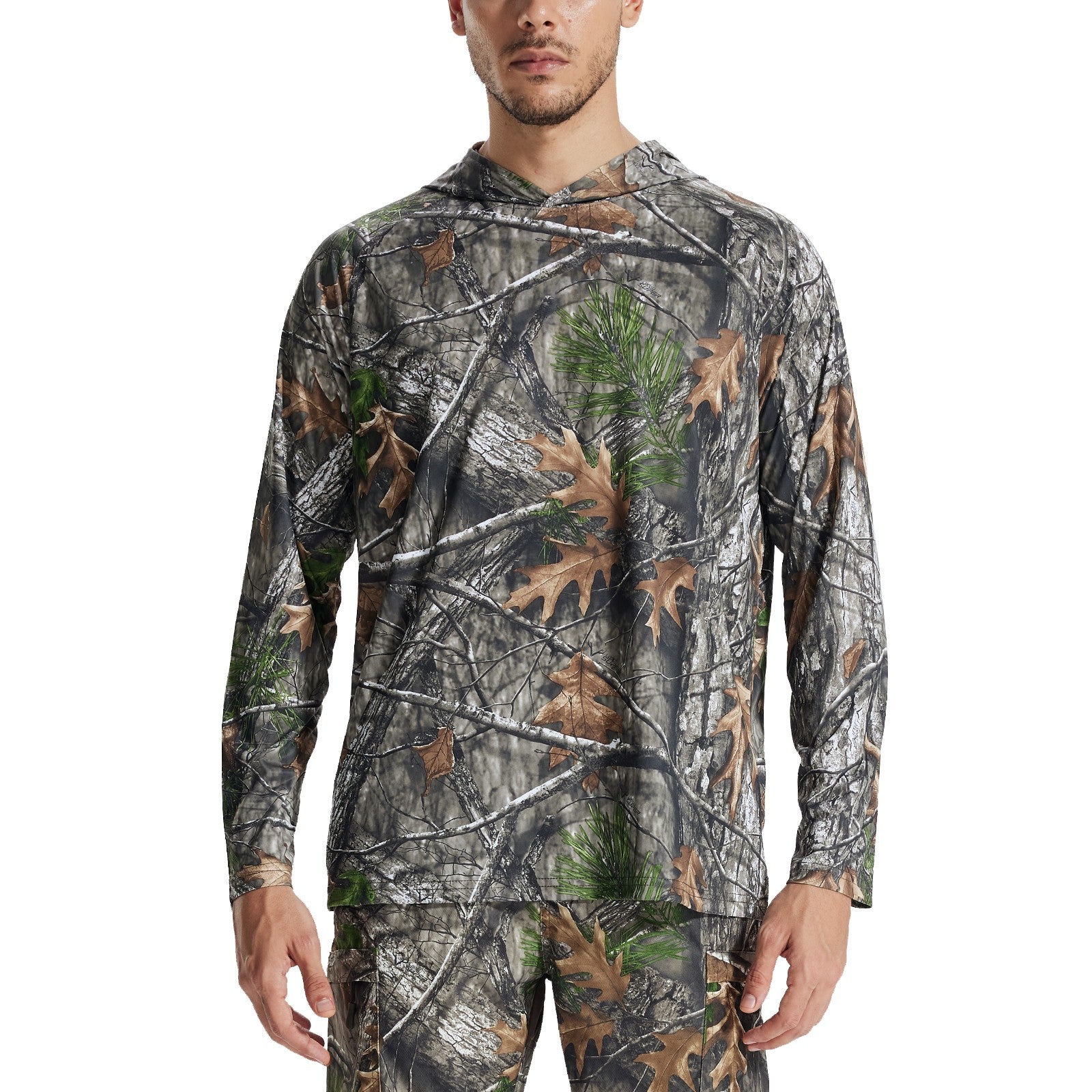 LOOGU Men’s Hoodie Long Sleeve Shirt Super Tree T70
