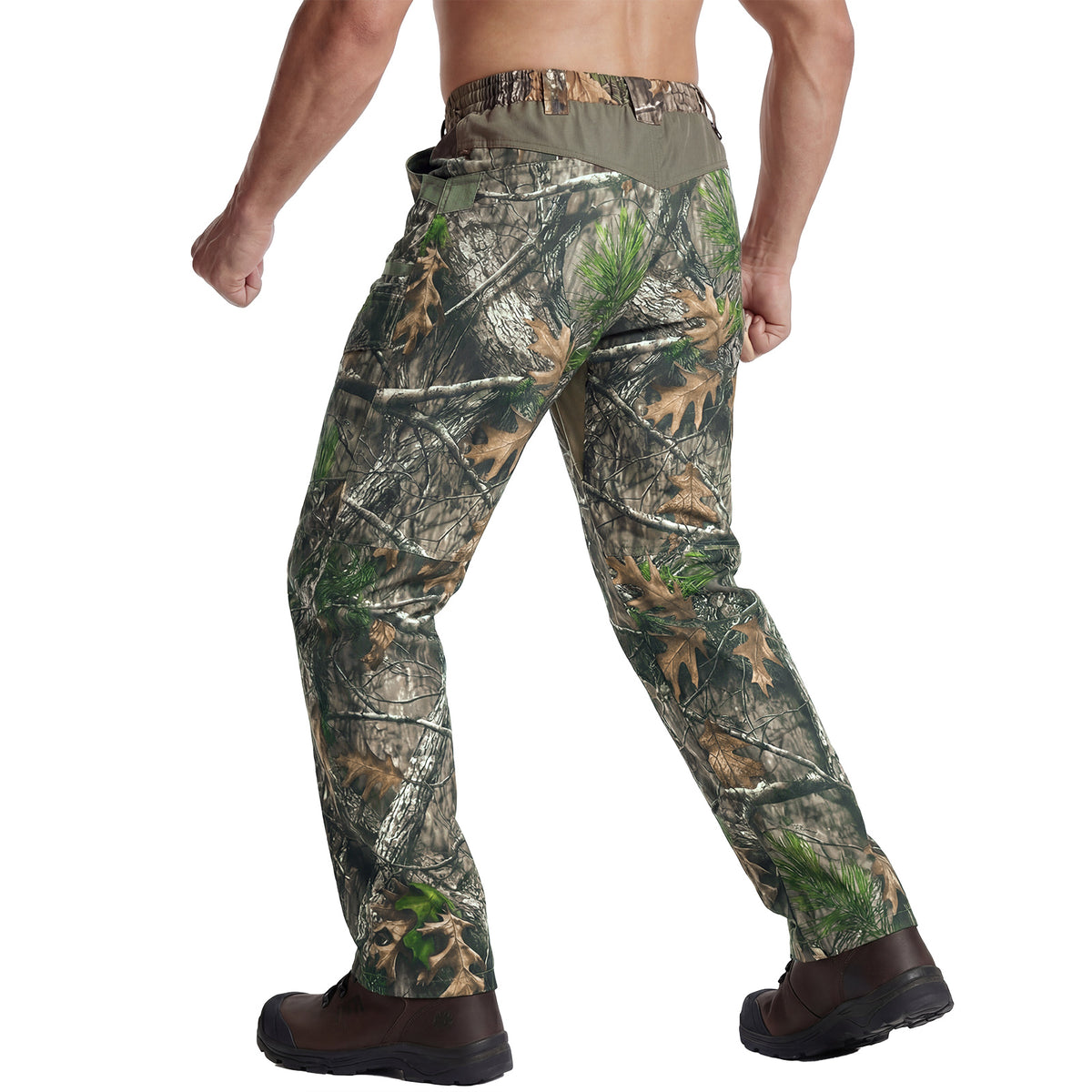 LOOGU Camo Hunting Pants 9 Pockets Super tree H60