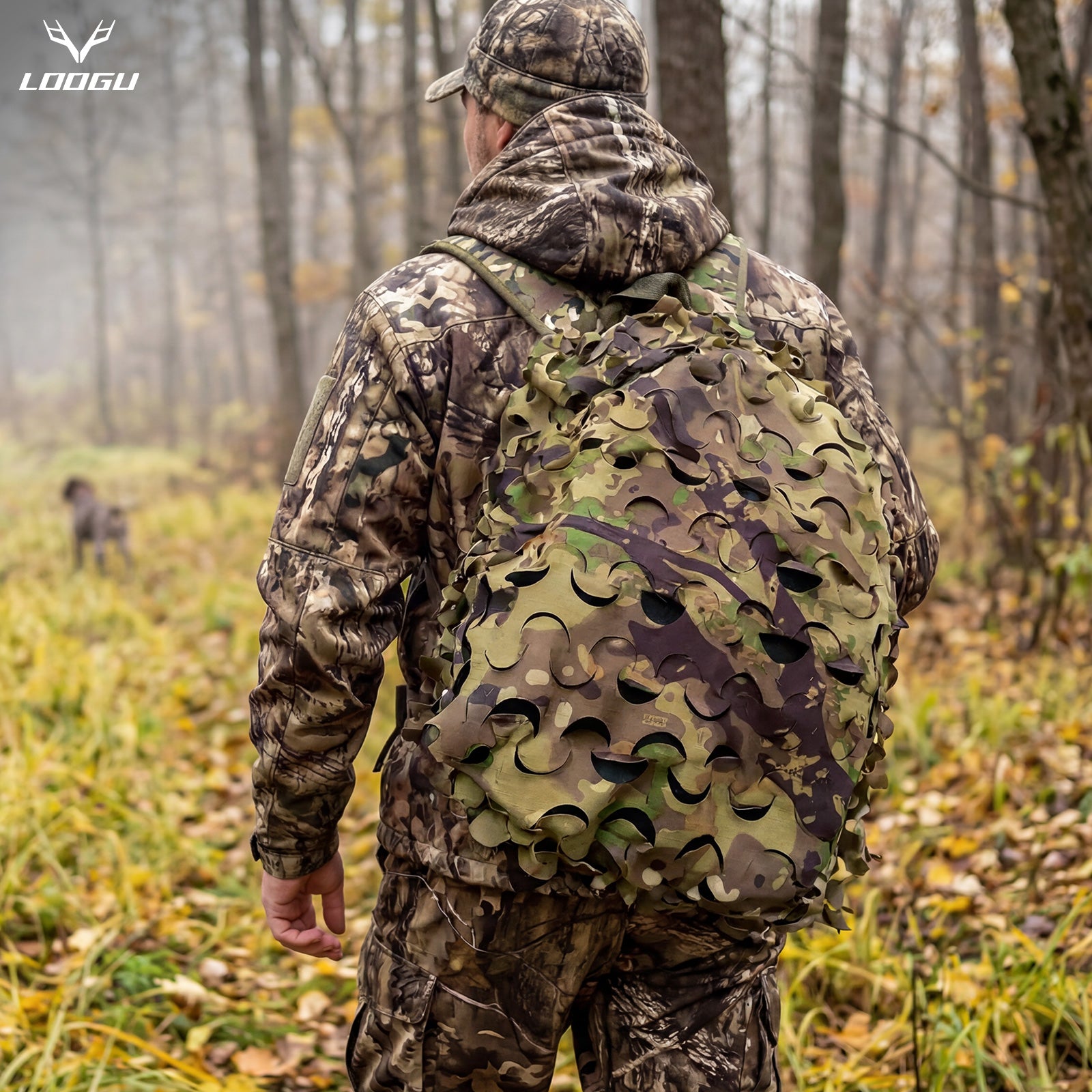 LOOGU Camo Tactical Backpack Cover