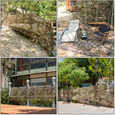 LOOGU Reversible Halfcircle cutting Netting Super Tree +Grass Shadow