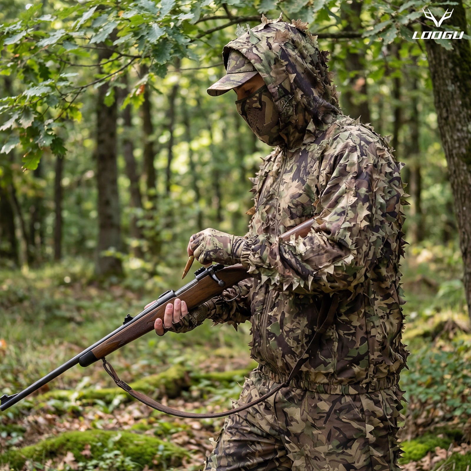 LOOGU Hunting Ghillie Suit-SPRETTA Camo