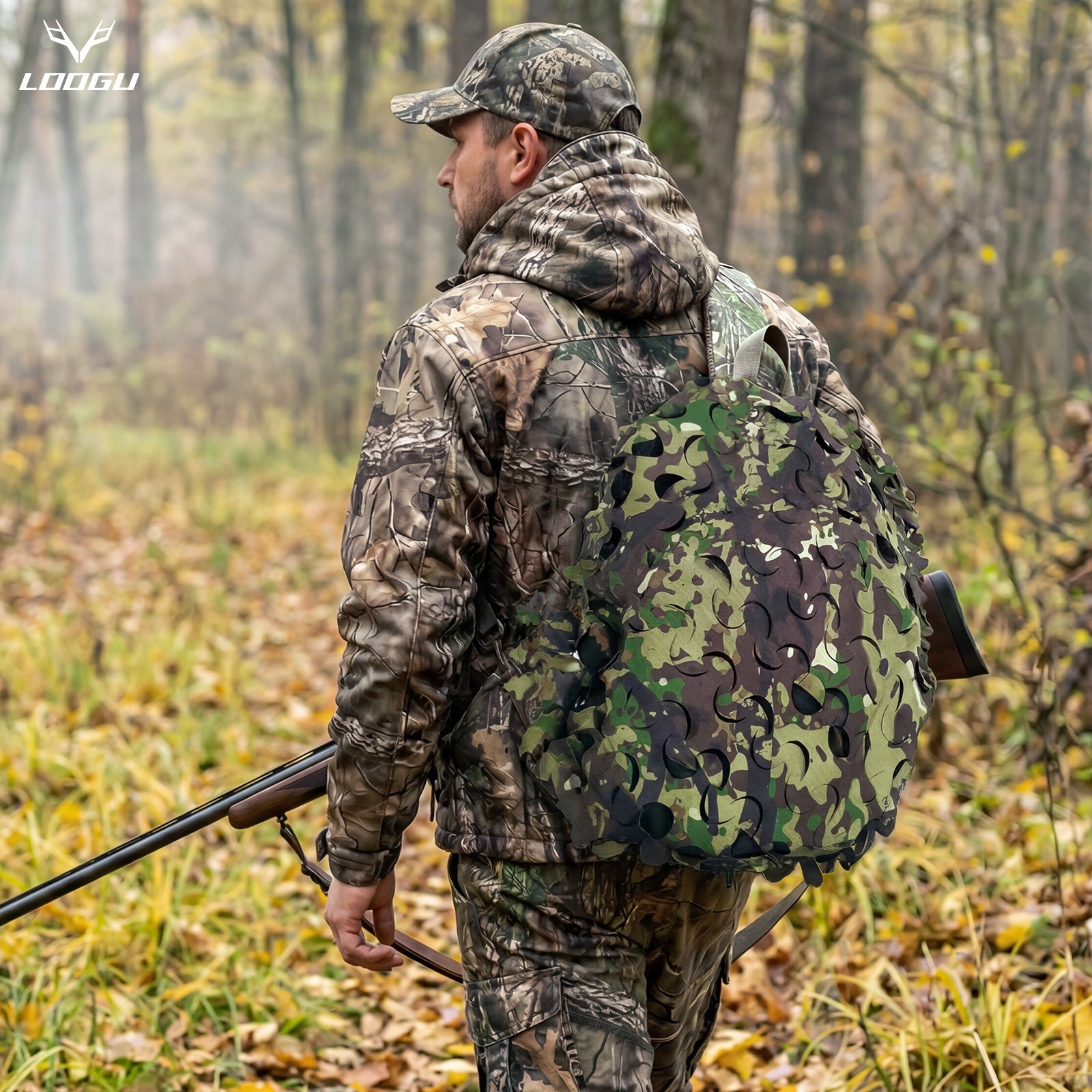 LOOGU Camo Tactical Backpack Cover