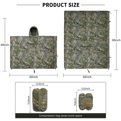 Hooded Insulated Poncho IP20