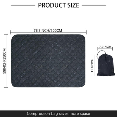 LOOGU – couverture camouflage Woobie imperméable, doublure de poncho pour le camping en plein air, la randonnée, la chasse, la survie, la randonnée, le pique-nique 