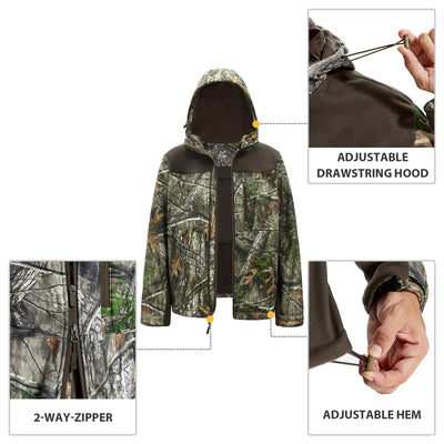 Fleece-Lined Softshell Jacket M50-1