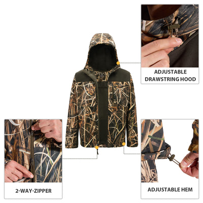 Fleece-Lined Softshell Jacket M50-1