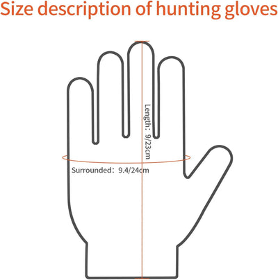 LOOGU Camouflage Hunting Gloves