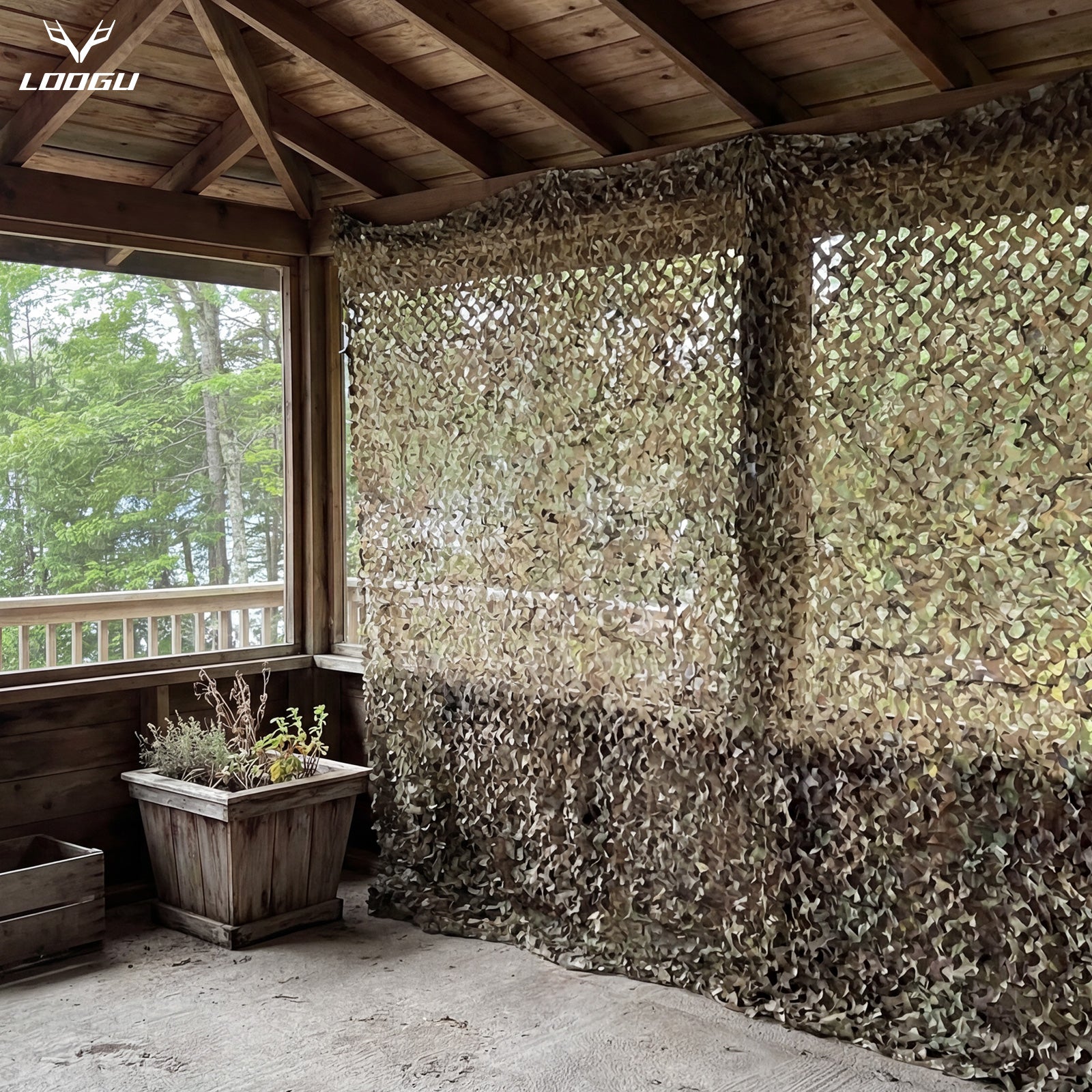 LOOGU Hunting Camo Netting Spretta Camo