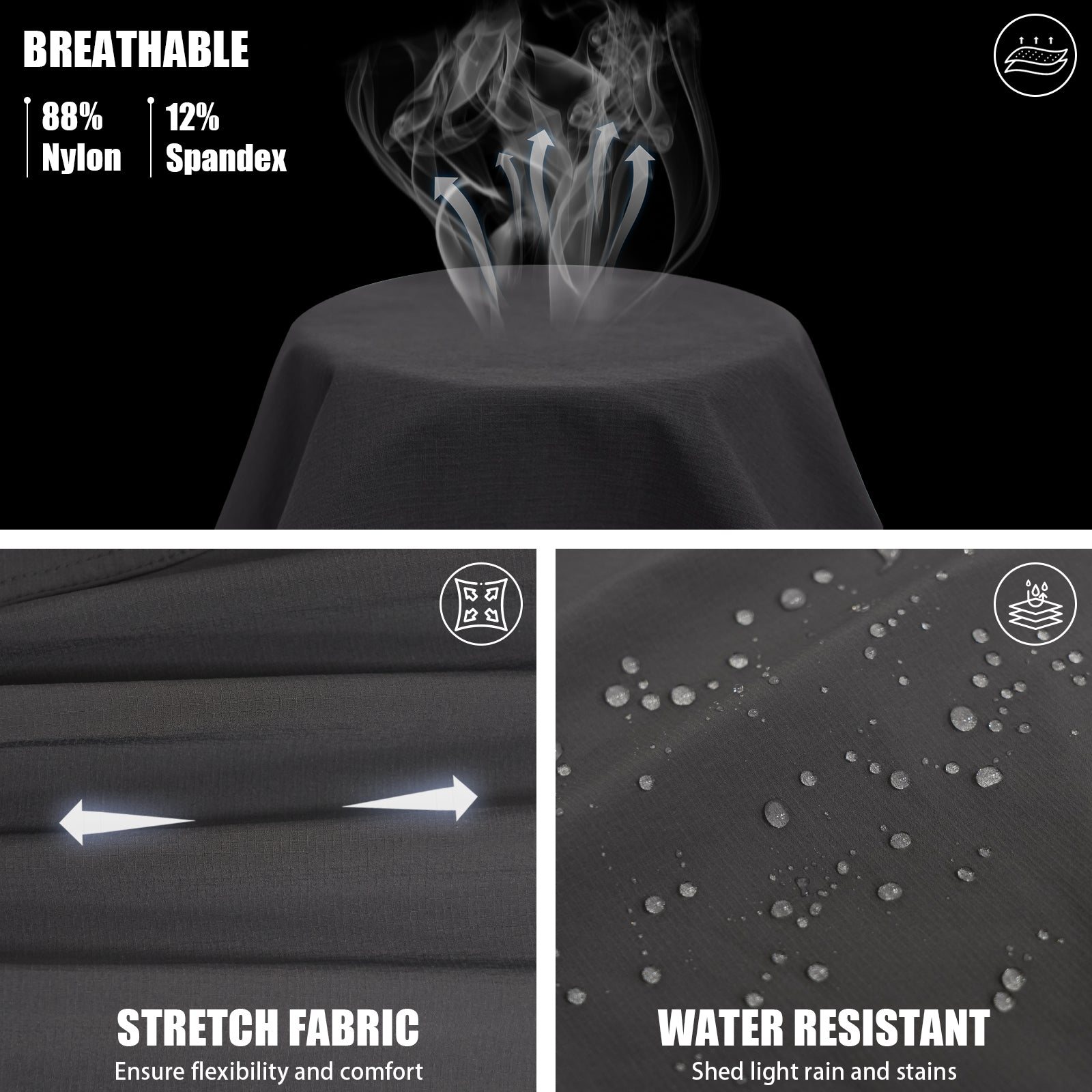 LOOGU Men's 7-Pocket Fishing Pant H80