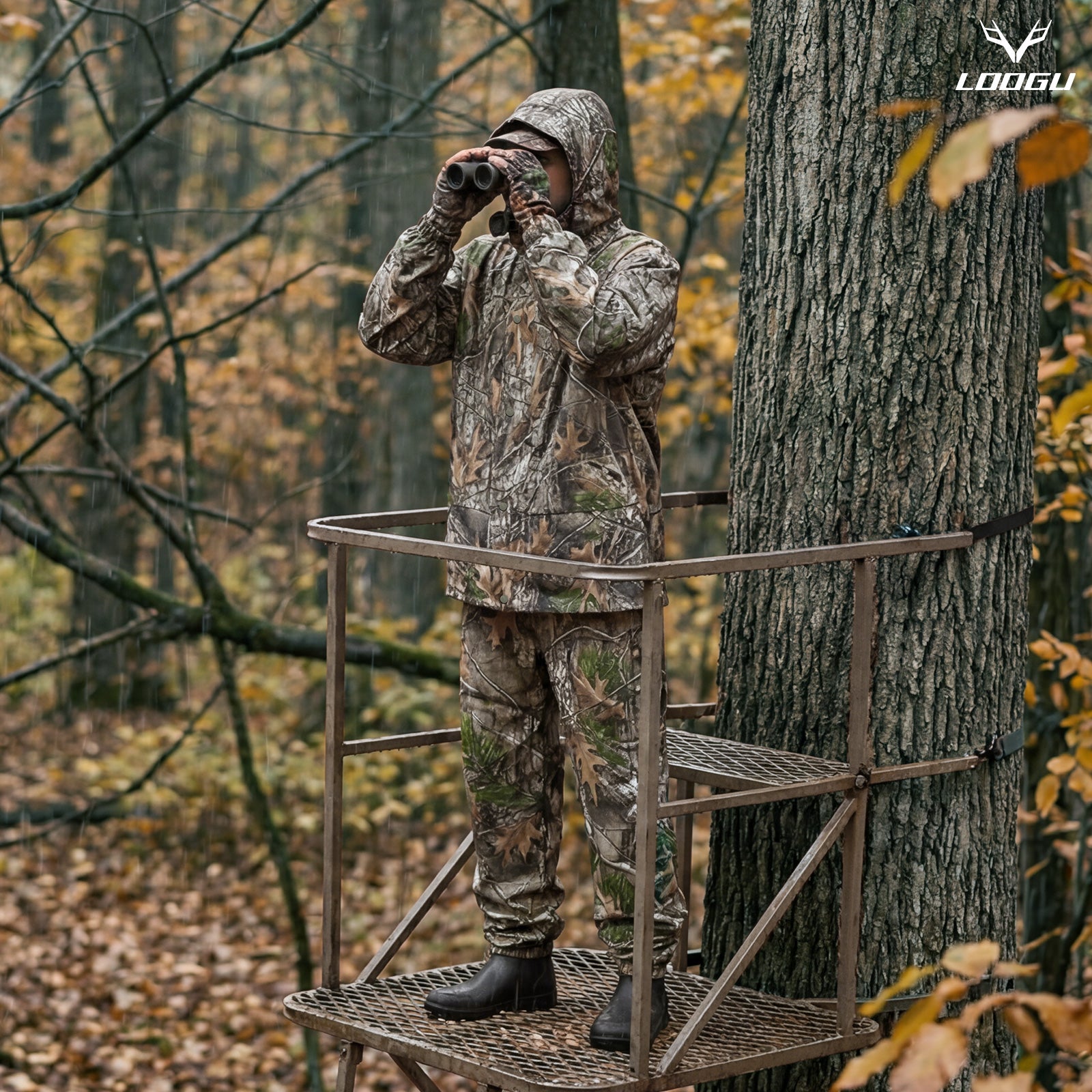 LOOGU camo rainsuit TPU RS20