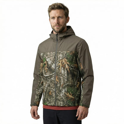 LOOGU Men’s Packable Rain Jacket Waterproof Lightweight Hooded J30