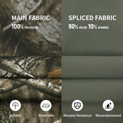 LOOGU Camo Hunting Pants 7 Pockets H70