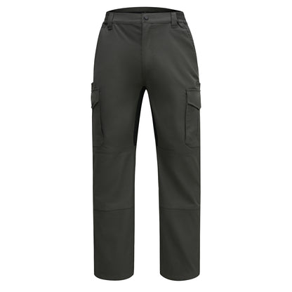 LOOGU Men's Water Resistant Tactical Pants Cargo Pants Charcoal Gray H61