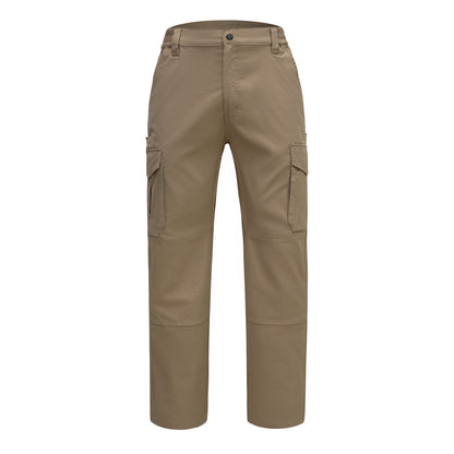 LOOGU Men's Water Resistant Tactical Pants Cargo Pants Khaki H61