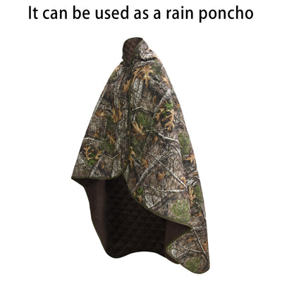 LOOGU Camo Blanket Waterproof Insulation Poncho Liner BL60