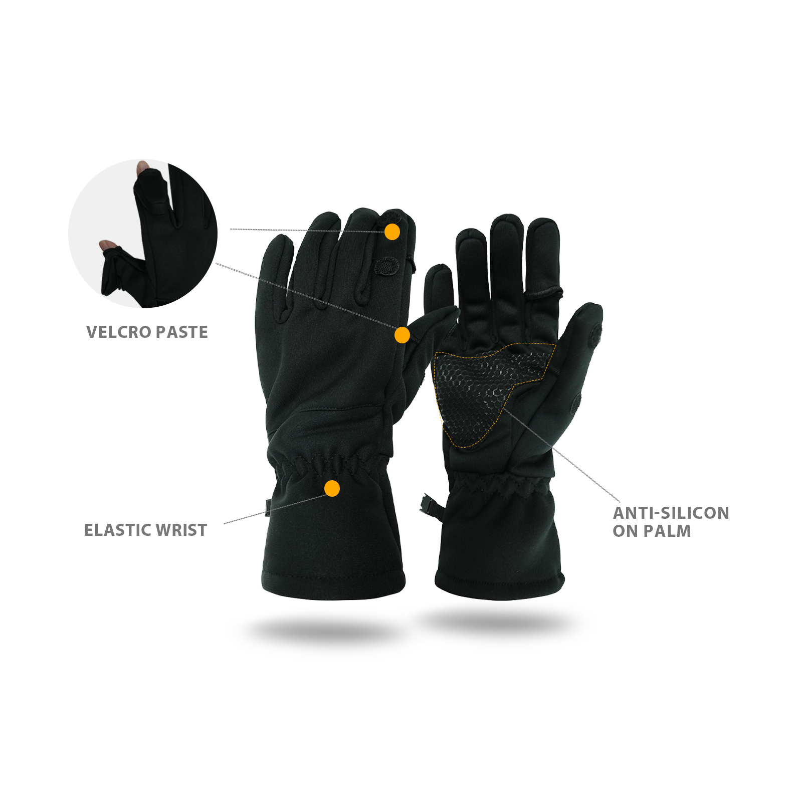 LOOGU Camouflage Hunting Gloves G10