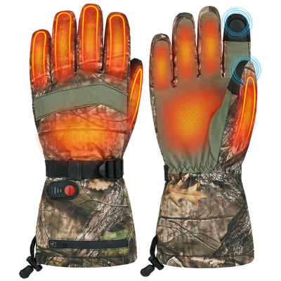 Heated Camo Hunting Gloves HG10