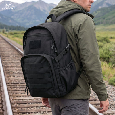 LOOGU Tactical Sling Bag Waterproof Military Shoulder Pack CB10