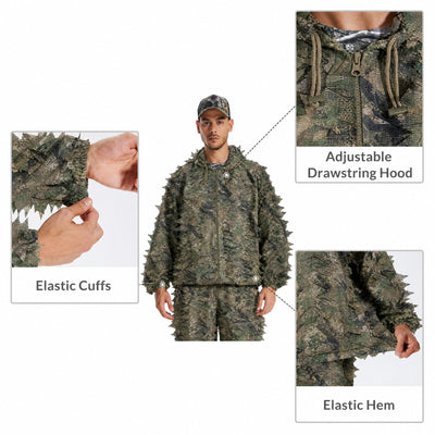 3D Leaf Ghillie Suit  GS10