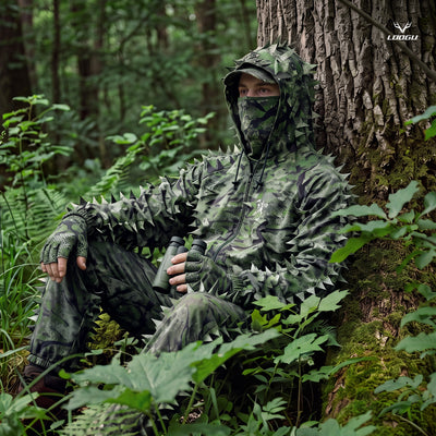 3D Leaf Ghillie Suit  GS10