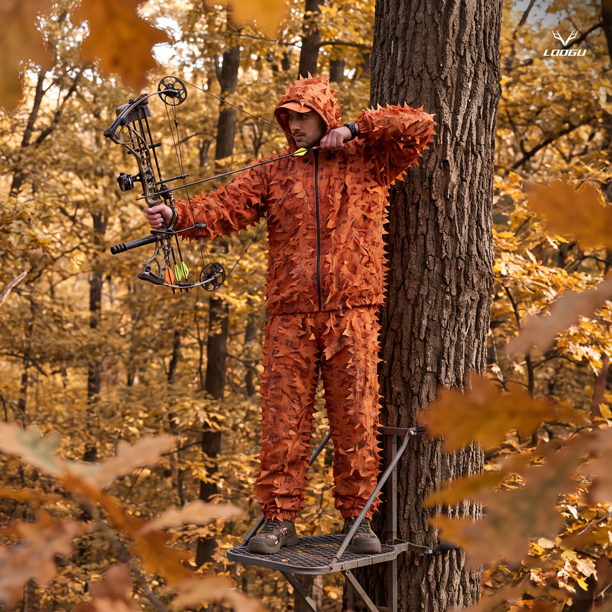 3D Leaf Ghillie Suit  GS10