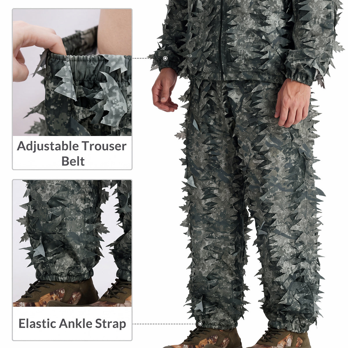 3D Leaf Ghillie Suit  GS10