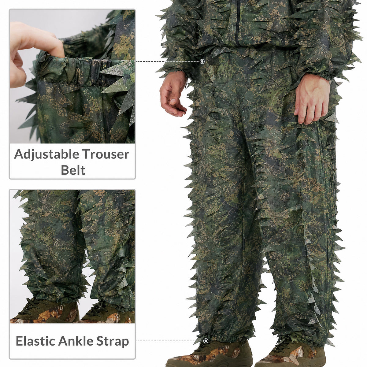 3D Leaf Ghillie Suit  GS10