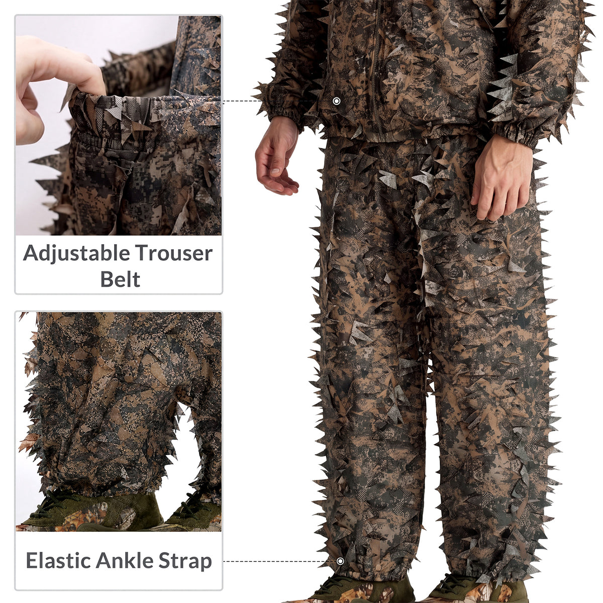 3D Leaf Ghillie Suit  GS10