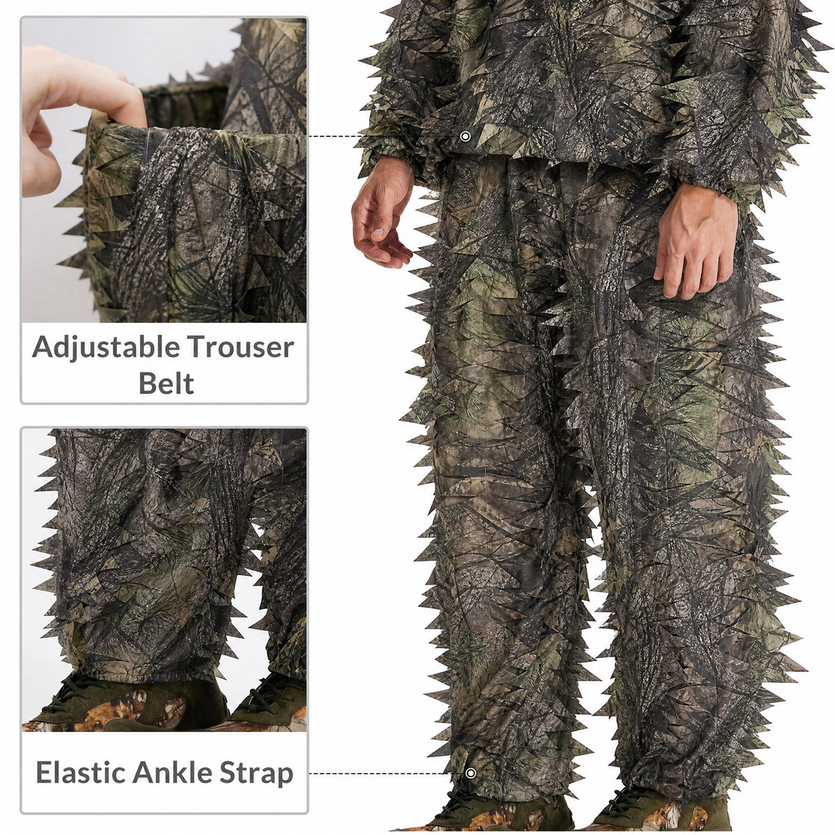 3D Leaf Ghillie Suit  GS10