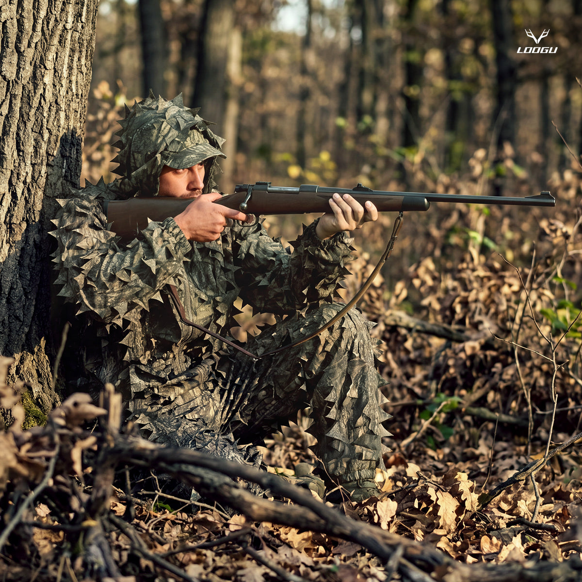 3D Leaf Ghillie Suit  GS10