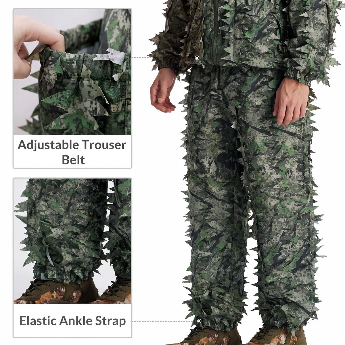 3D Leaf Ghillie Suit  GS10