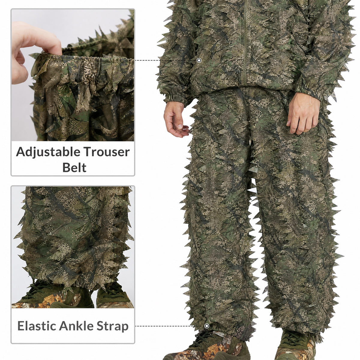 3D Leaf Ghillie Suit  GS10