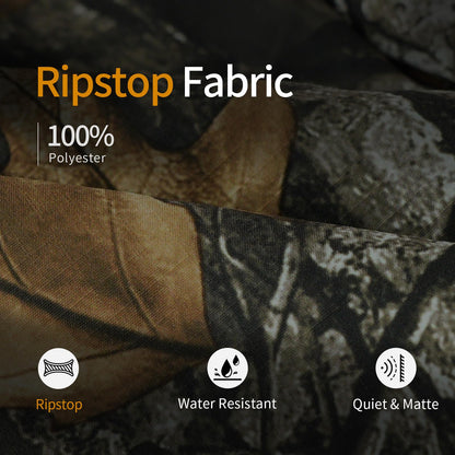 LOOGU Camo Hunting Cargo Shorts Tiger Camo H60S