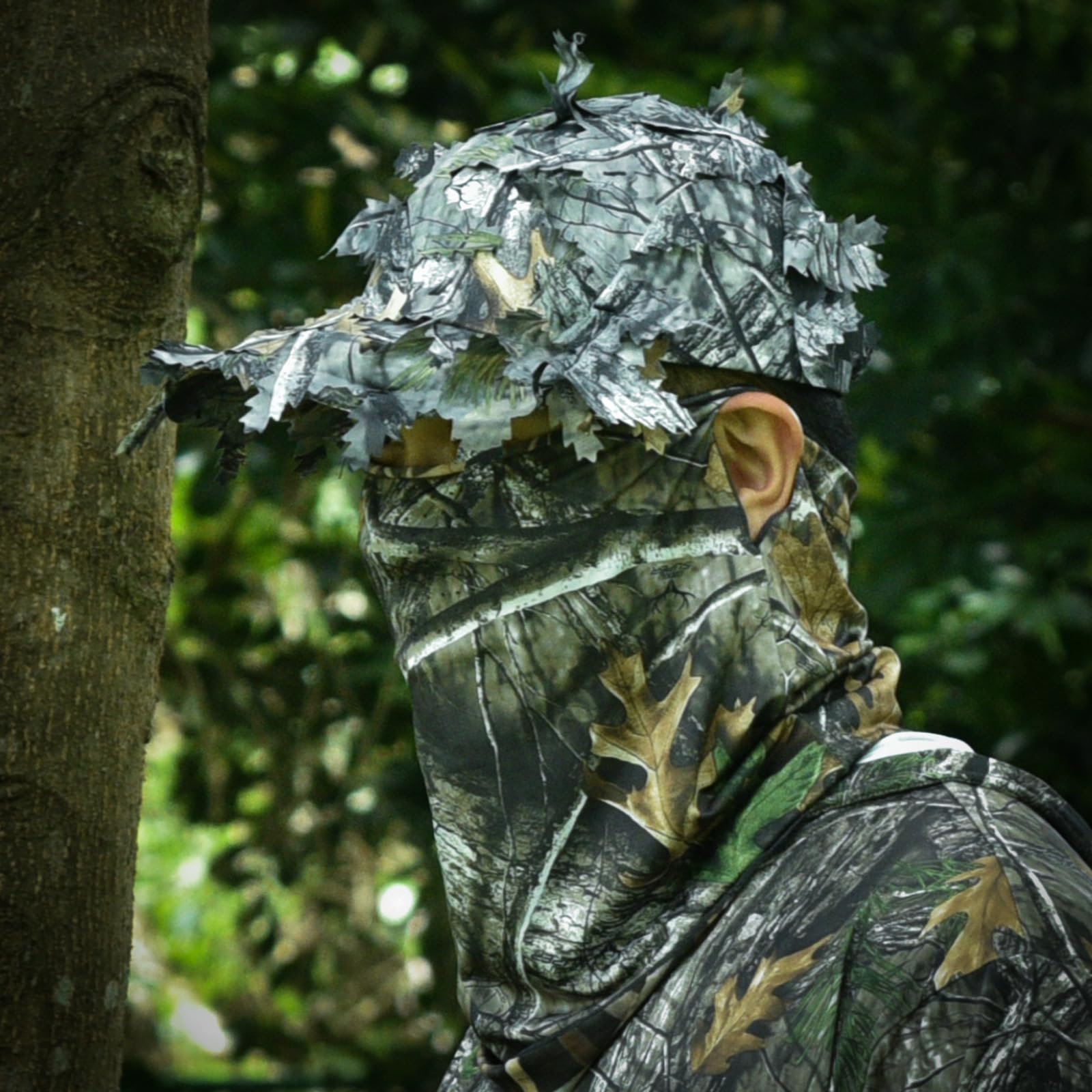 LOOGU Camouflage 2-piece set (hat+face mask)