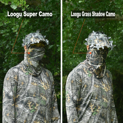 LOOGU Camouflage 2-piece set (hat+face mask)