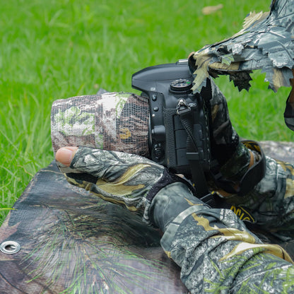 LOOGU Camouflage 2-piece set (hat+face mask)