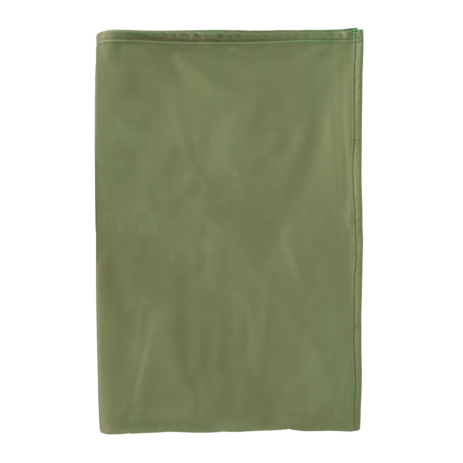 LOOGU Camping Blanket -Olive Green  Polar Fleece 1