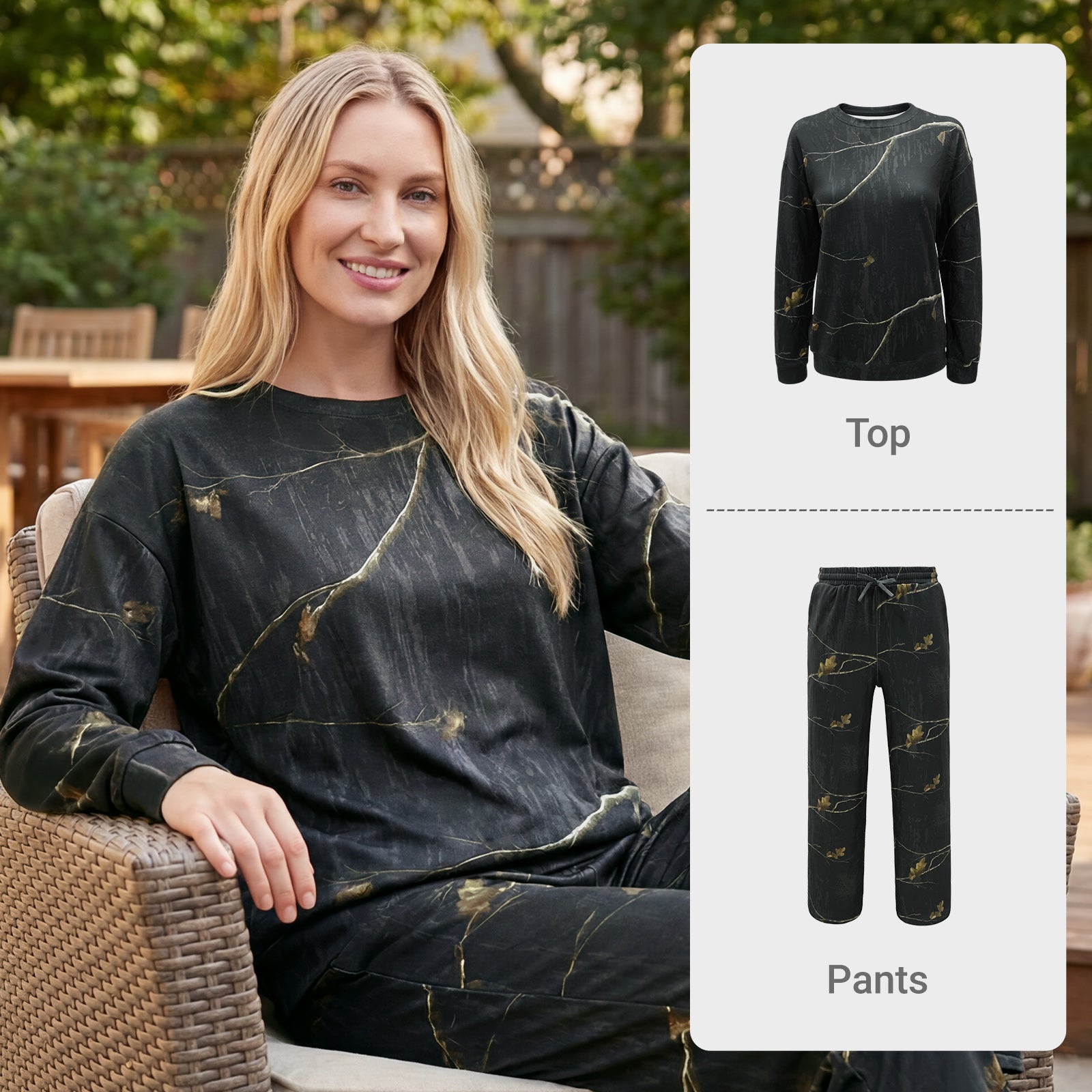 LOOGU Womens Pajama Set WL10