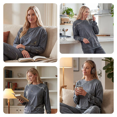 Women's Long-Sleeve Lounge Set WL10