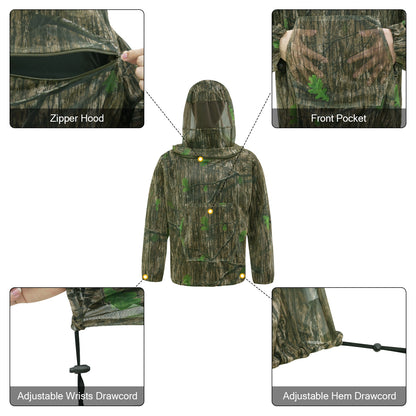 LOOGU Mosquito Suits-Ents Green Camo