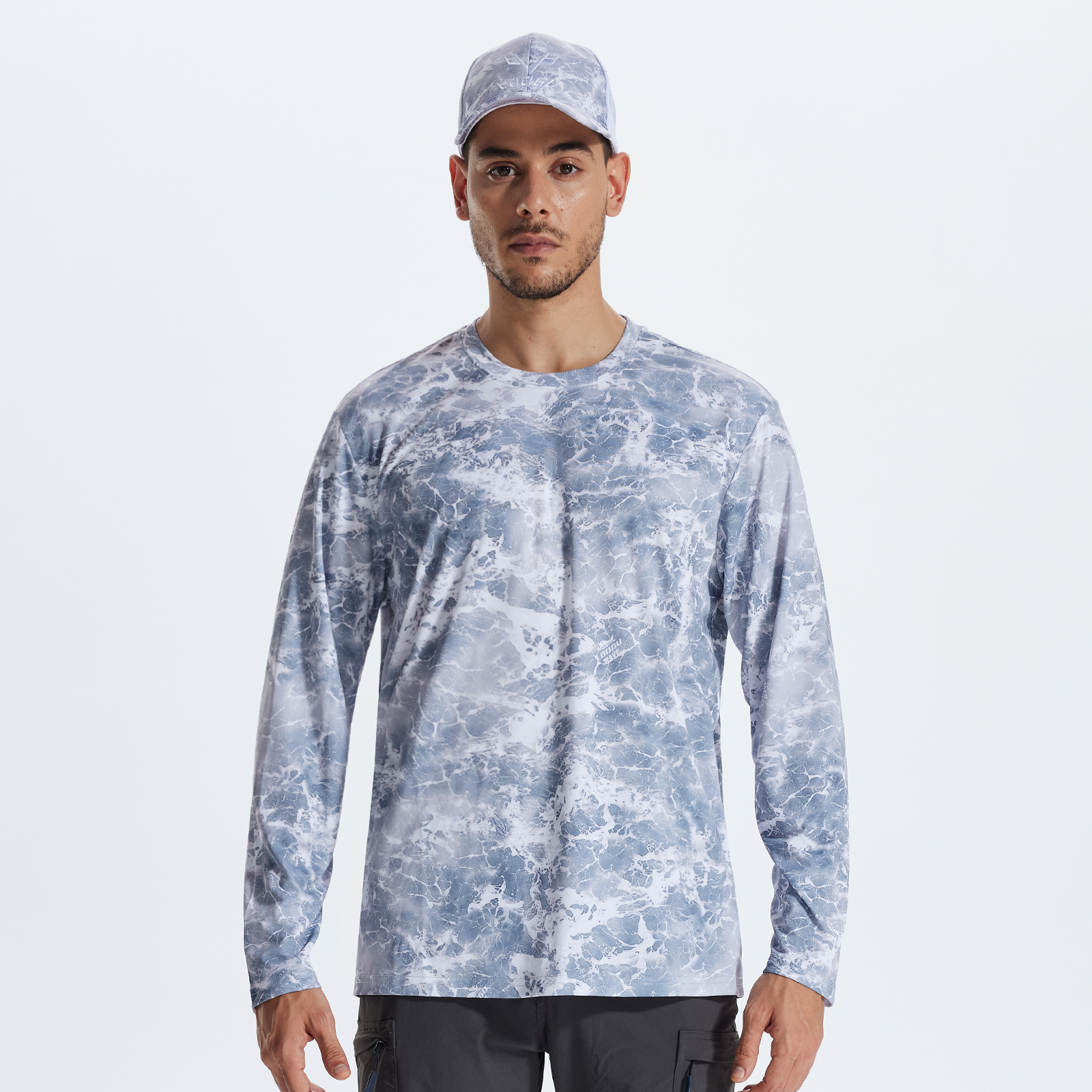 LOOGU Hunting Camo Shirt  Wave Grey T20