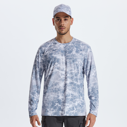 LOOGU Hunting Camo Shirt  Wave Grey T20